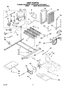11 - Unit Parts parts for Whirlpool Refrigerator ES5FHAXSB01 from AppliancePartsPros.com