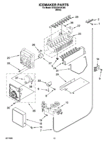 12 - Icemaker Parts, Optional Parts (Not Included) parts for Whirlpool Refrigerator 5VGS3SHGKQ05 from AppliancePartsPros.com