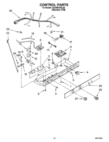 11 - Control Parts parts for Whirlpool Refrigerator ED5NHGXRL02 from AppliancePartsPros.com