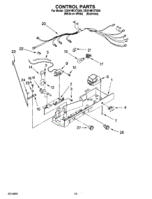 09 - Control Parts, Optional Parts (Not Included) parts for Whirlpool Refrigerator ED2HHKXTQ00 from AppliancePartsPros.com