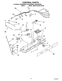 10 - Control Parts parts for Whirlpool Refrigerator ES5LHAXSQ01 from AppliancePartsPros.com