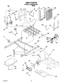 09 - Unit Parts parts for Whirlpool Refrigerator 5VGS3SHGKQ04 from AppliancePartsPros.com