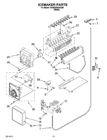 12 - Icemaker Parts, Optional Parts (Not Included) parts for Whirlpool Refrigerator 5VGS3SHGKQ04 from AppliancePartsPros.com