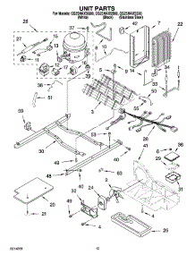 09 - Unit Parts parts for Whirlpool Refrigerator GS2SHAXSQ00 from AppliancePartsPros.com