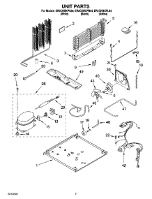 04 - Unit Parts parts for Whirlpool Refrigerator ER2CHMXPL04 from AppliancePartsPros.com