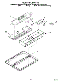 10 - Control Parts parts for Whirlpool Refrigerator GC3NHAXST00 from AppliancePartsPros.com