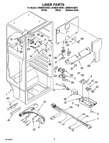 03 - Liner Parts parts for Whirlpool Refrigerator ER8MHKXRS01 from AppliancePartsPros.com