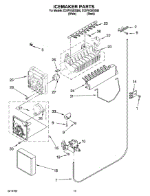12 - Icemaker Parts, Optional Parts (Not Included) parts for Whirlpool Refrigerator ED5FHGXSQ00 from AppliancePartsPros.com