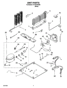 04 - Unit Parts parts for Whirlpool Refrigerator ET1CHEXSQ00 from AppliancePartsPros.com