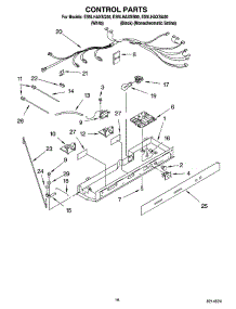 10 - Control Parts parts for Whirlpool Refrigerator ES5LHAXSA00 from AppliancePartsPros.com