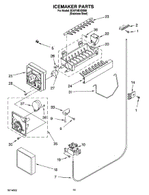 12 - Icemaker Parts, Optional Parts (Not Included) parts for Whirlpool Refrigerator ED5FVEXSS00 from AppliancePartsPros.com