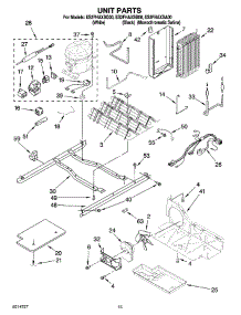 09 - Unit Parts parts for Whirlpool Refrigerator ES2FHAXSB00 from AppliancePartsPros.com