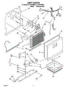 04 - Unit Parts, Optional Parts parts for Whirlpool Refrigerator EL7ATRRMQ07 from AppliancePartsPros.com