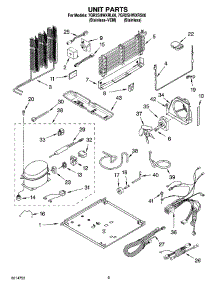 05 - Unit Parts parts for Whirlpool Refrigerator 7GR2SHWXRS00 from AppliancePartsPros.com