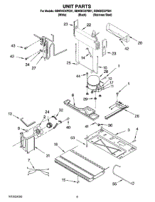 06 - Unit Parts parts for Whirlpool Refrigerator GB9SHDXPQ01 from AppliancePartsPros.com