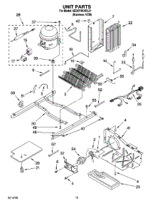 09 - Unit Parts, Optional Parts (Not Included) parts for Whirlpool Refrigerator 6ED2FHKXRL01 from AppliancePartsPros.com