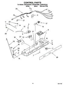 10 - Control Parts parts for Whirlpool Refrigerator ES5PHAXSB00 from AppliancePartsPros.com