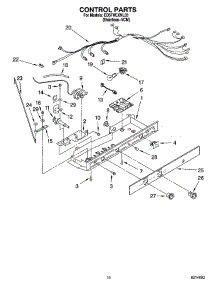 11 - Control Parts parts for Whirlpool Refrigerator ED5FHEXNL03 from AppliancePartsPros.com