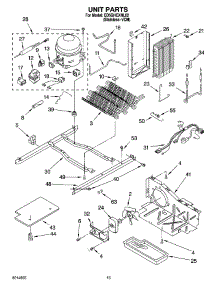 09 - Unit Parts parts for Whirlpool Refrigerator ED5GHEXNL02 from AppliancePartsPros.com