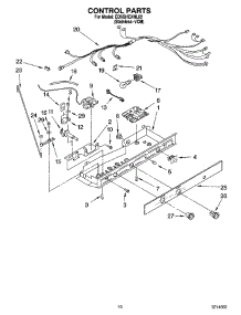 11 - Control Parts parts for Whirlpool Refrigerator ED5GHEXNL02 from AppliancePartsPros.com