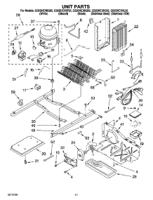 11 - Unit Parts parts for Whirlpool Refrigerator GS6SHEXNL02 from AppliancePartsPros.com