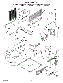 05 - Unit Parts parts for Whirlpool Refrigerator GT1SHWXPS02 from AppliancePartsPros.com