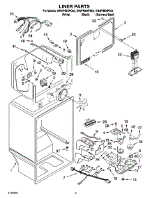 02 - Liner Parts parts for Whirlpool Refrigerator GR2FHMXPS03 from AppliancePartsPros.com