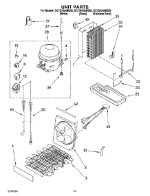 09 - Unit Parts parts for Whirlpool Refrigerator GC1SHAXMB00 from AppliancePartsPros.com