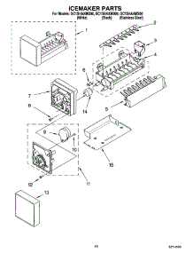 11 - Icemaker Parts, Optional Parts (Not Included) parts for Whirlpool Refrigerator GC1SHAXMB00 from AppliancePartsPros.com