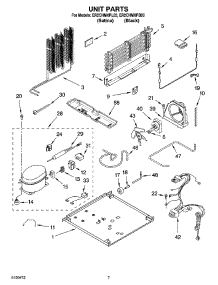 04 - Unit Parts parts for Whirlpool Refrigerator ER2CHMXPB03 from AppliancePartsPros.com