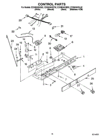 10 - Control Parts parts for Whirlpool Refrigerator ED5NHAXNQ02 from AppliancePartsPros.com