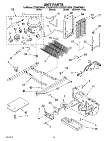 09 - Unit Parts parts for Whirlpool Refrigerator ED5GHEXNL01 from AppliancePartsPros.com