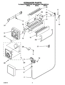 05 - Icemaker Parts parts for Whirlpool Refrigerator ER8AHMXRB00 from AppliancePartsPros.com