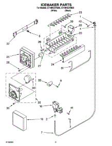 05 - Icemaker Parts parts for Whirlpool Refrigerator ET1MHEXRQ00 from AppliancePartsPros.com