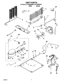 04 - Unit Parts parts for Whirlpool Refrigerator ET1FHMXMT02 from AppliancePartsPros.com