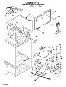 03 - Liner Parts parts for Whirlpool Refrigerator ER2CHMXPB02 from AppliancePartsPros.com