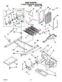 09 - Unit Parts parts for Whirlpool Refrigerator ED5NHGXRQ00 from AppliancePartsPros.com