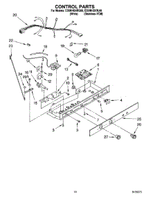 11 - Control Parts parts for Whirlpool Refrigerator ED5NHGXRQ00 from AppliancePartsPros.com