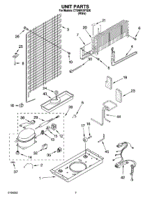04 - Unit Parts parts for Whirlpool Refrigerator ET8AHKXPQ00 from AppliancePartsPros.com
