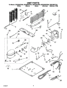 05 - Unit Parts parts for Whirlpool Refrigerator GR2SHWXPS00 from AppliancePartsPros.com