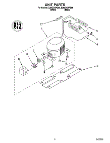 02 - Unit Parts parts for Whirlpool Refrigerator EL02CCXPQ00 from AppliancePartsPros.com