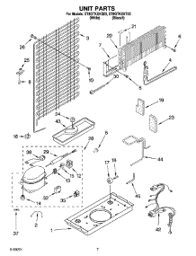 04 - Unit Parts parts for Whirlpool Refrigerator ET8GTKXKT03 from AppliancePartsPros.com