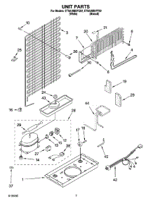 04 - Unit Parts parts for Whirlpool Refrigerator ET8AHMXPQ02 from AppliancePartsPros.com