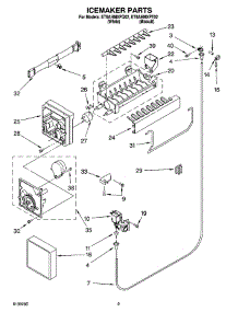 05 - Icemaker Parts parts for Whirlpool Refrigerator ET8AHMXPT02 from AppliancePartsPros.com