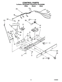 11 - Control Parts parts for Whirlpool Refrigerator ED2JHGXRB00 from AppliancePartsPros.com