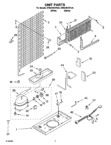 04 - Unit Parts parts for Whirlpool Refrigerator ER8AHKXPQ03 from AppliancePartsPros.com