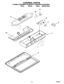 10 - Control Parts parts for Whirlpool Refrigerator GC3PHEXNB01 from AppliancePartsPros.com