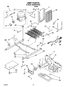 09 - Unit Parts, Optional Parts parts for Whirlpool Refrigerator 6ES2FHKXRQ00 from AppliancePartsPros.com