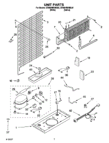 04 - Unit Parts parts for Whirlpool Refrigerator ER8MHMXMQ02 from AppliancePartsPros.com