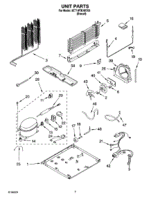 04 - Unit Parts parts for Whirlpool Refrigerator 8ET1WTKXKT05 from AppliancePartsPros.com